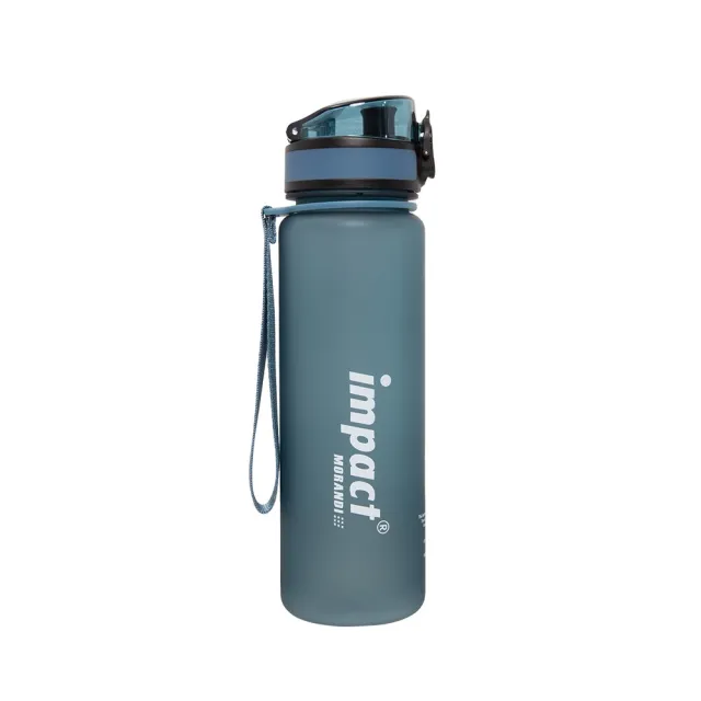 【IMPACT 怡寶】莫蘭迪系列彈蓋兒童水壺/水杯(500ML)-寧靜藍 IM00B15GB