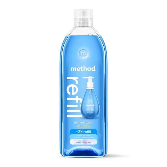 【method 美則】洗手乳補充瓶系列1000ml(抗菌洗手 洗手液 滋潤親膚 香氛)