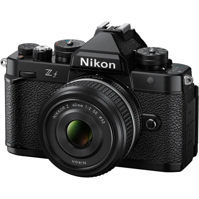 【Nikon 尼康】ZF KIT 附 Z 40mm F2 SE 定焦鏡組 黑色 (公司貨) 全片幅無反微單眼相機