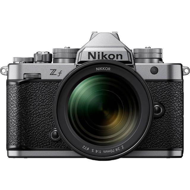 【Nikon 尼康】ZF KIT 附 Z 24-70mm F4 S 旅遊鏡組 銀色 (公司貨) 全片幅無反微單眼相機