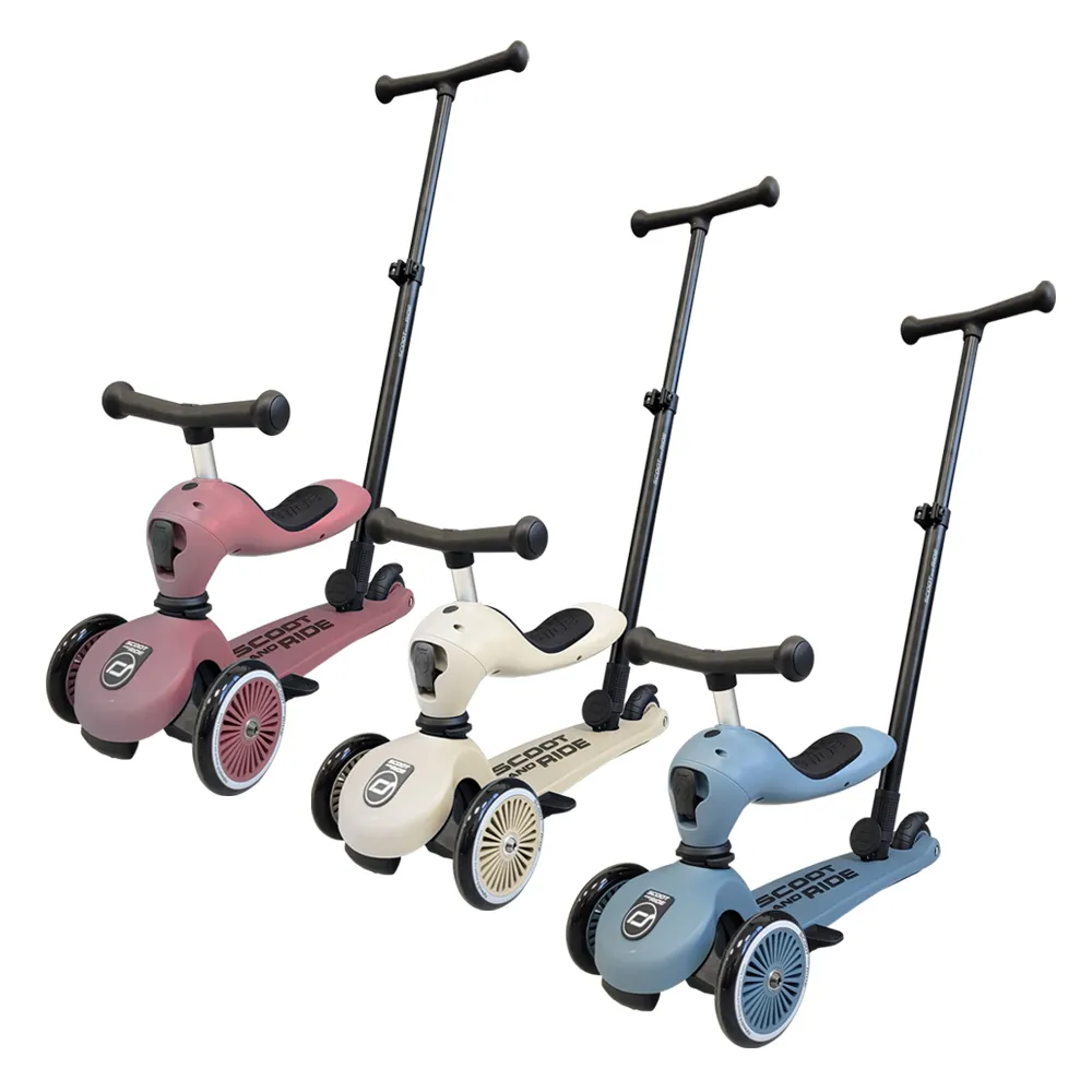 【Scoot&Ride】Kick1 Push&Go滑步滑板車(奧地利滑步車 平衡車 嚕嚕車 學步車)