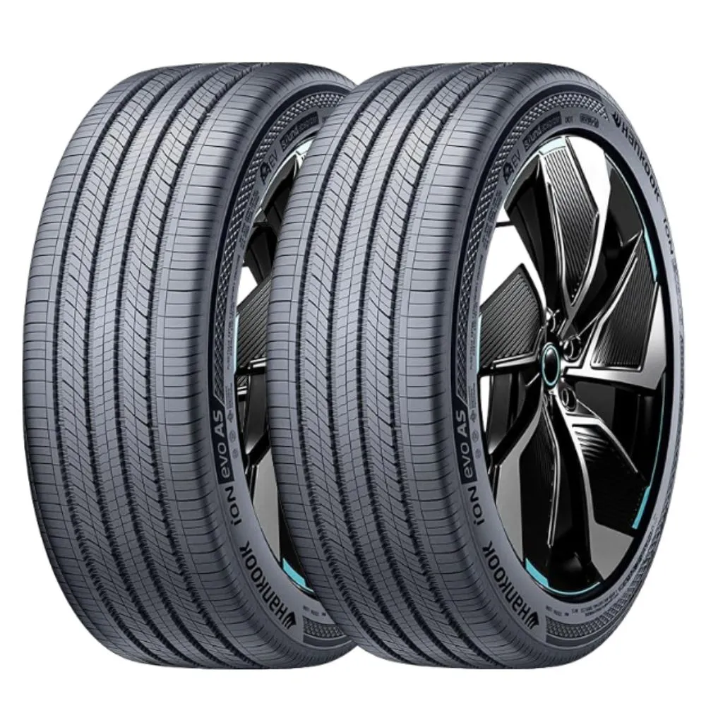 【Hankook 韓泰】輪胎 ION EVO AS IH01 255/40/20 SUV 電動車胎 靜音棉 二入組 特斯拉Model Y/S(安托華)