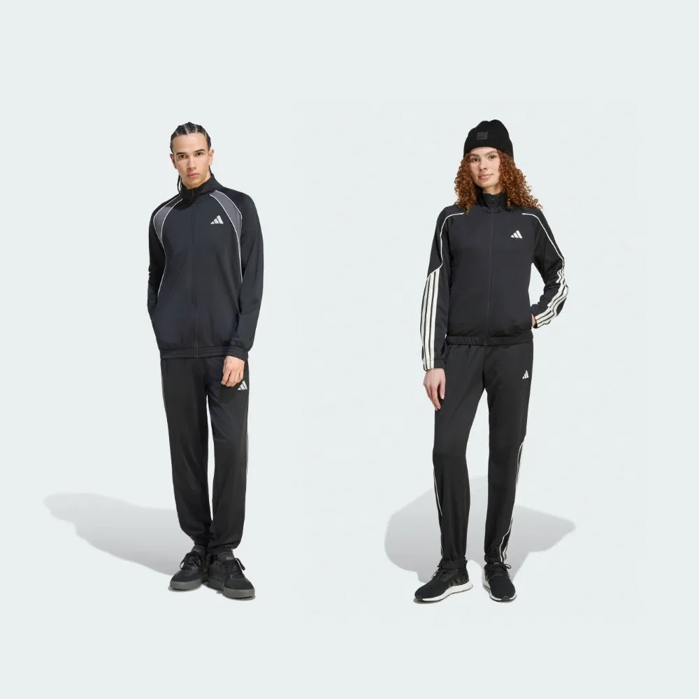 【adidas 愛迪達】LOGO 運動套裝 外套/長褲 男/女款 (多款任選)