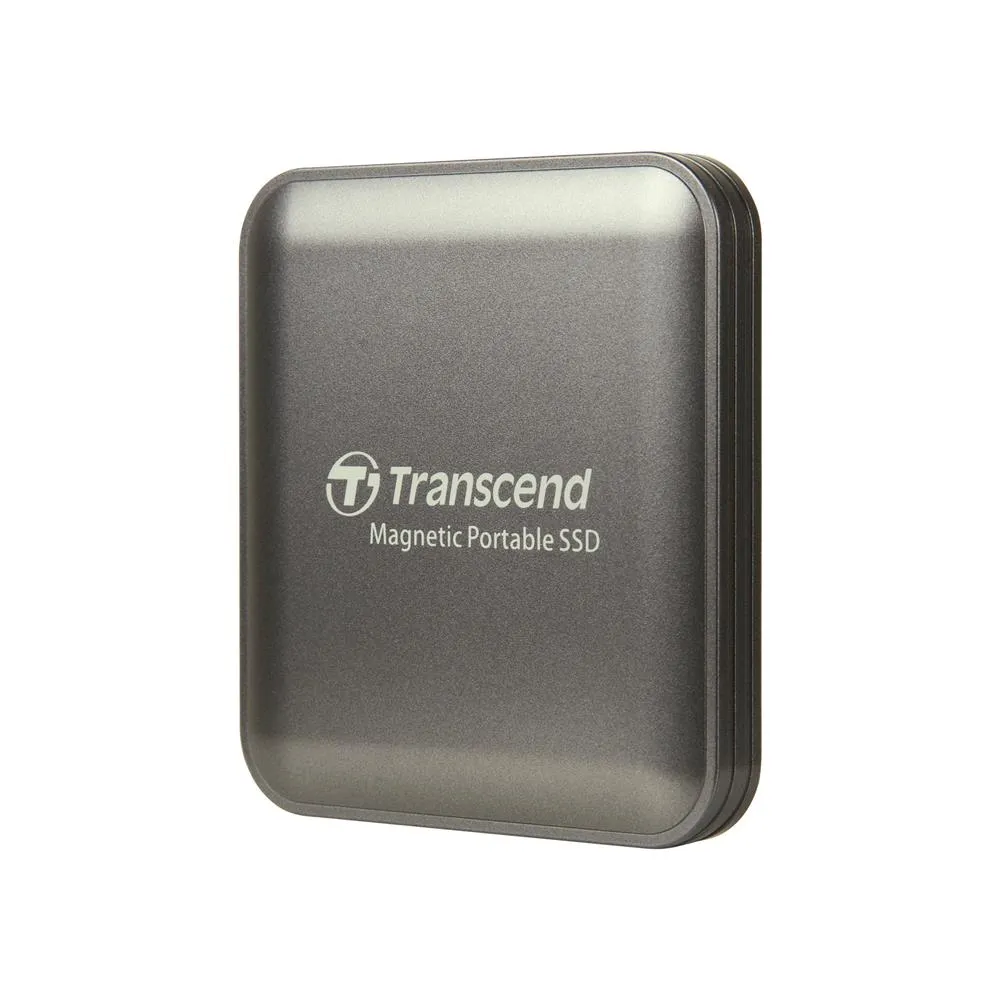 【Transcend 創見】ESD420 2TB Type C MagSafe 磁吸外接SSD行動固態硬碟 演唱會神器-玄鐵灰(TS2TESD420C)