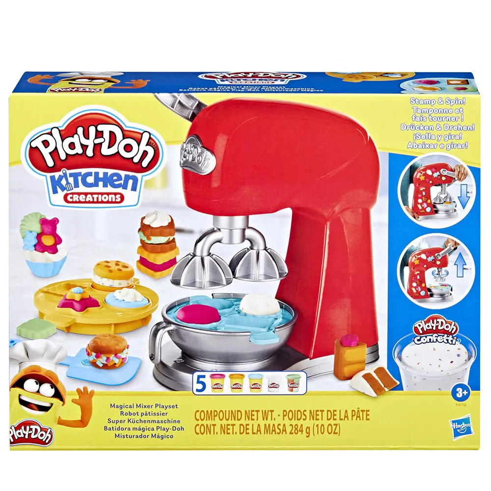 【PLAYDOH 培樂多】廚房系列 神奇轉轉蛋糕組 F4718
