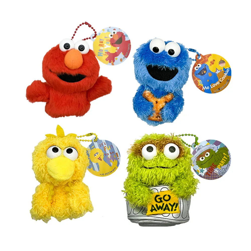 【icash 愛金卡】芝麻街手指偶系列 ELMO/COOKIE MONSTER/BIG BIRD/OSCAR icash2.0(兒童節禮物)