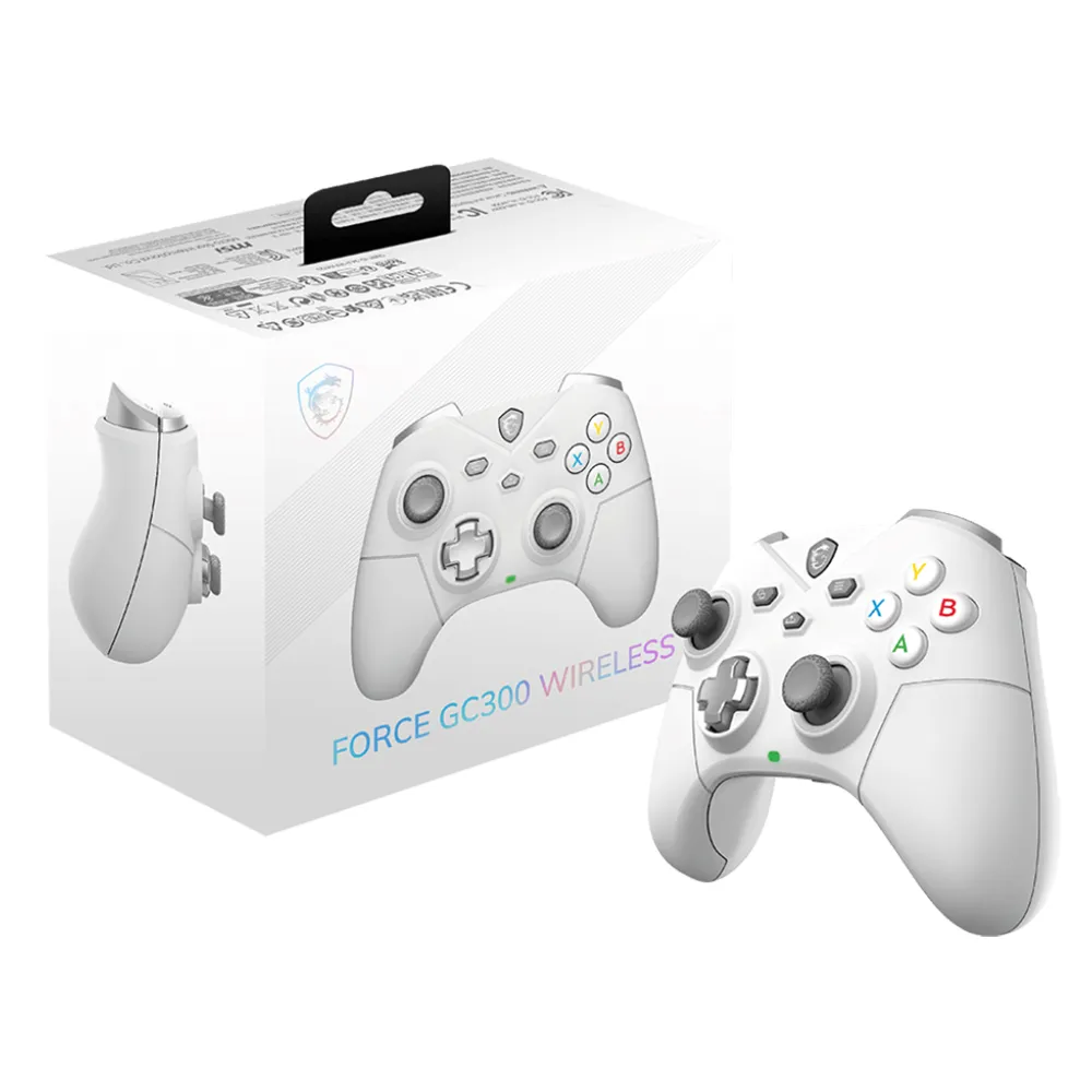 【MSI 微星】FORCE GC300 WIRELESS WHITE 遊戲手把控制器