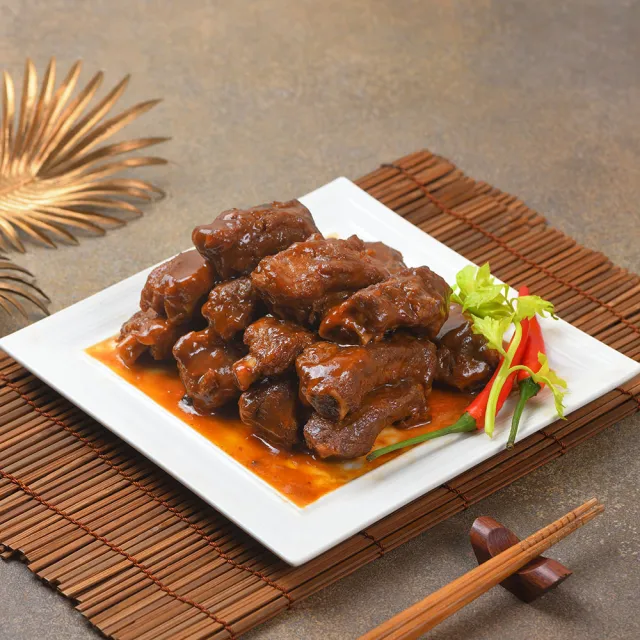 【寒舍集團】無錫排骨 3入組/每入320g (寒舍 無錫排骨 經典美食)