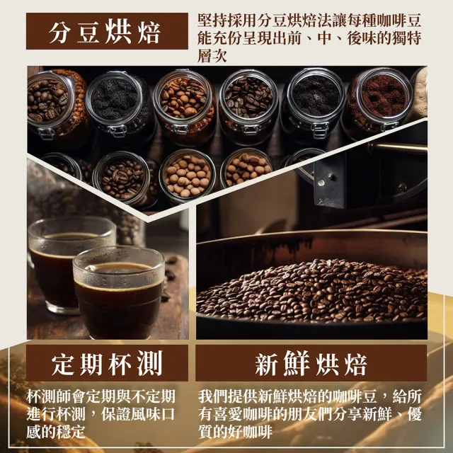 【探索咖啡】金杯系列 精品咖啡豆 中烘焙 4包任選(義式/醇品/典藏/454g×4)