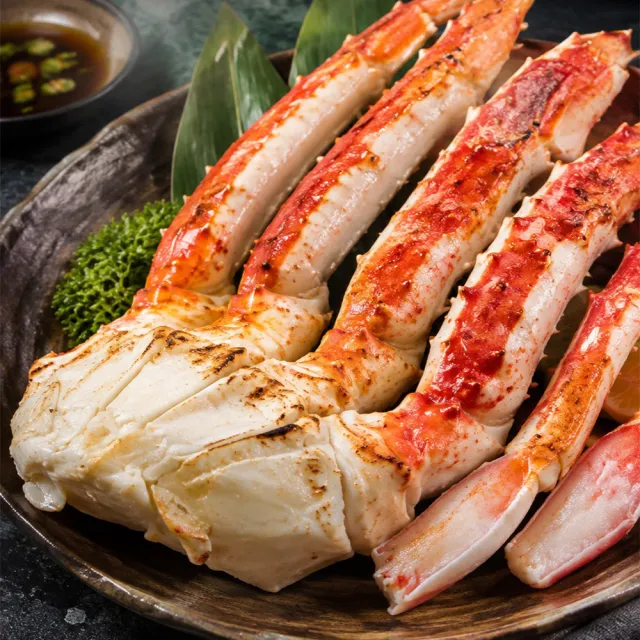 【華得水產】俄羅斯紅蟹-特大生凍鱈場蟹腳 2組 (1.2kg/每肩)
