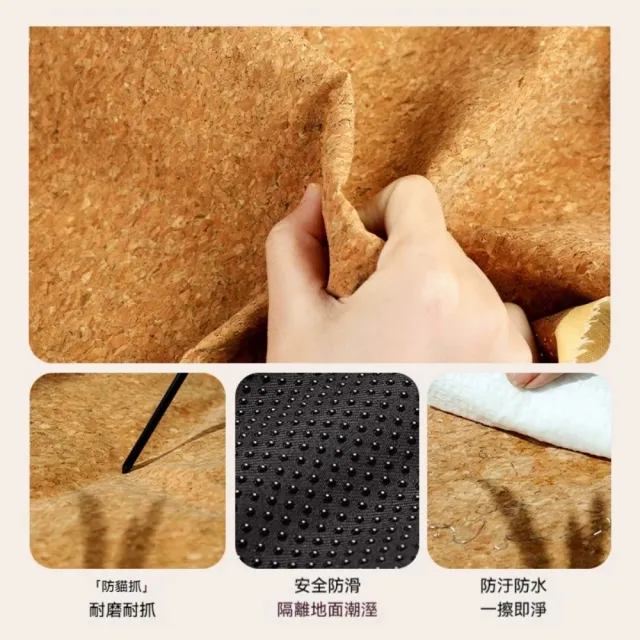 【匠俱】手提袋半封閉貓窩 帳篷式貓咪躲避屋 軟木布寵物窩 貓屋（50x34x36cm 帶雙面墊子）