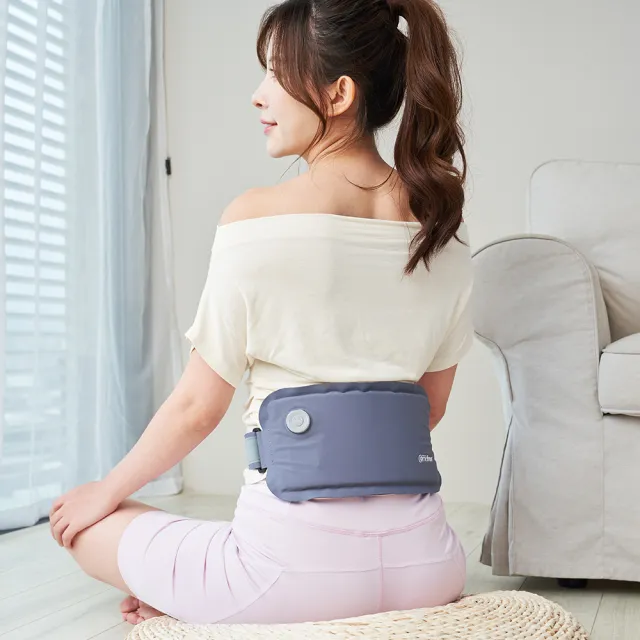 【Comefree】多部位無線溫控舒暖帶34x14cm(熱敷/肩頸/腰部/膝蓋/腹部/暖宮 皆適用)