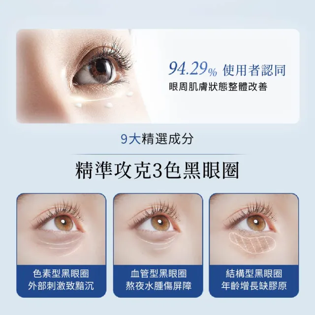 【Attenir 艾天然】亮臻晶萃逆齡緊緻眼部精華15g(淡化眼周暗沈 緊實眼下輪廓 眼霜 日本原裝進口 官方直營)