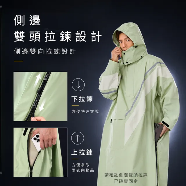 【雨傘王】BigRed FLASH閃電舒適雨衣 秒穿 側開 免脫安全帽 背包雨衣 一件式雨衣  5級防潑水(超值款無維修)
