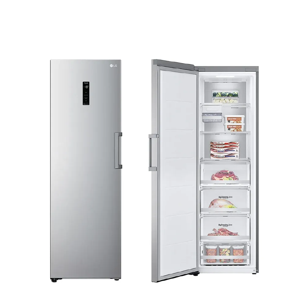 【LG 樂金】家電快配324公升WiFi變頻直立式由右至左開冷凍櫃(GR-FL40MS)