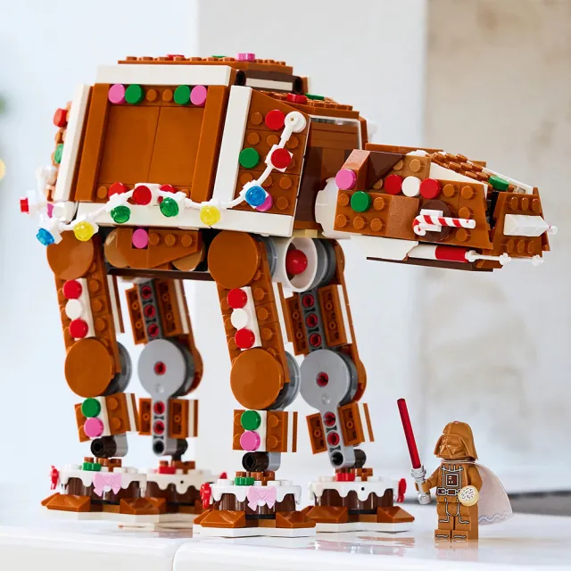 【LEGO 樂高】40806 薑餅 AT-AT™ 步行機 Gingerbread AT-AT™ Walke 節慶 積木 玩具