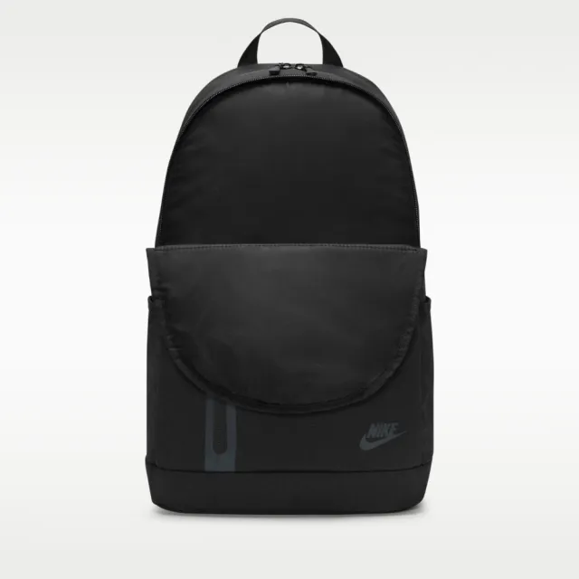【NIKE 耐吉】後背包 運動包 書包 旅行包 大容量 雙層 筆電包 NK ELMNTL PRM BKPK 黑 DN2555-010
