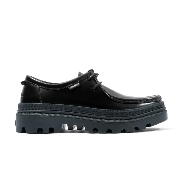 【Palladium】PALLATROOPER LOAFER 樂福鞋 皮鞋 男女款 黑色 穿搭 休閒鞋 74369008