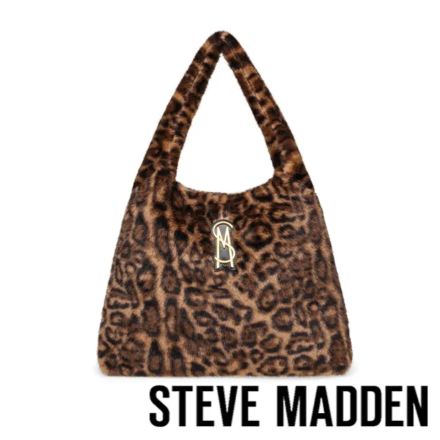 【steve madden】蓬鬆絨毛手提肩背包 BCHATEAU(豹紋)