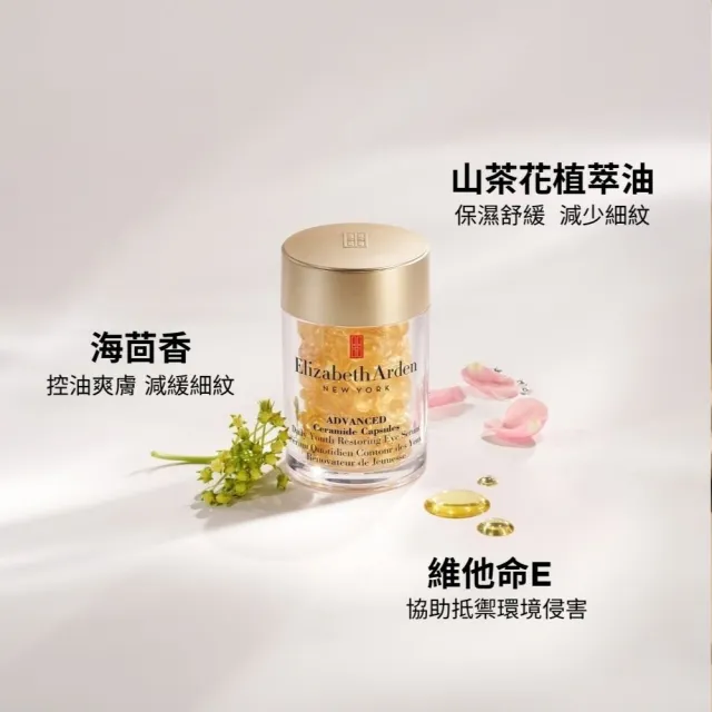 【伊麗莎白雅頓】超進化黃金導航眼部膠囊60顆 二入優惠組