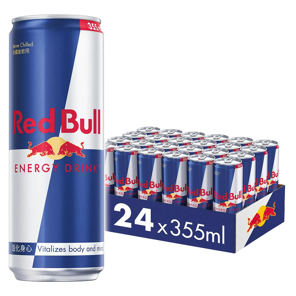 【Red Bull】RedBull紅牛能量飲料 355mlx24罐/箱