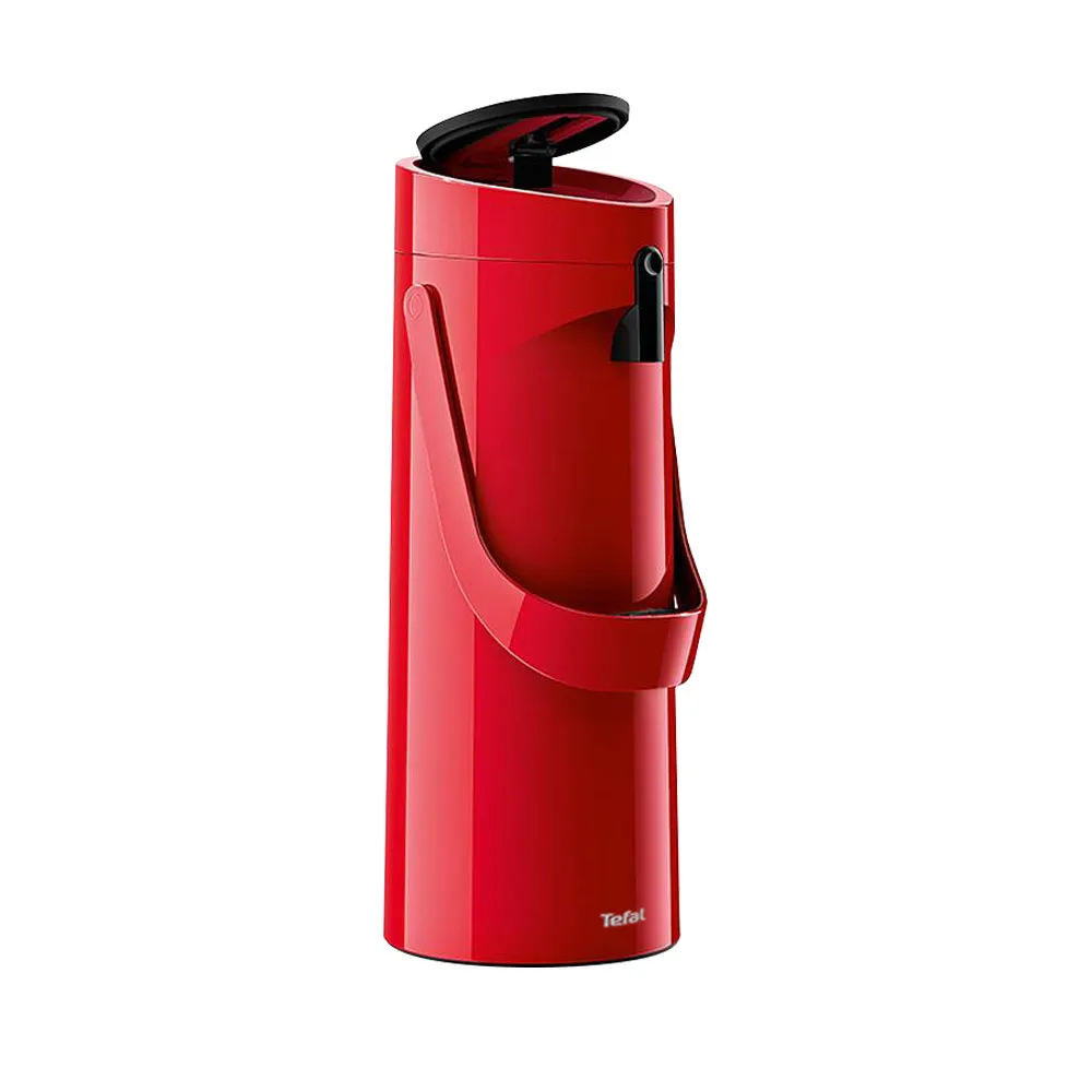 【Tefal 特福】氣壓式時尚真空保溫壺摩埃壺1.9L_精製玻璃內膽