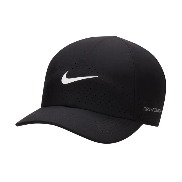 【NIKE 耐吉】運動帽 老帽 透氣_中性 可調式 黑白任選 (FB5598010&FB5598100)