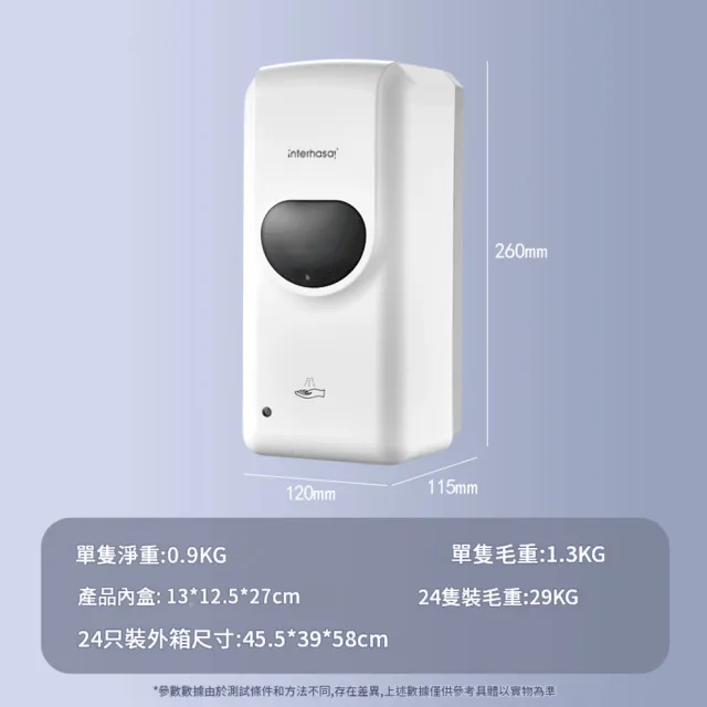 【RTAKO】自動感應手部消毒機 手部消毒器 酒精噴霧器 免接觸淨手器 霧化噴淋 學校/醫院/辦公室適用