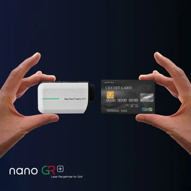 【Shot Navi】nano GR+ 高爾夫雷射測距儀｜雷射望遠鏡 輕量 迷你便攜｜日本原廠貨