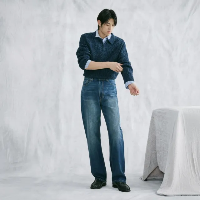 【LEVIS】565™ 中腰寬鬆直筒牛仔褲 男生牛仔褲 熱賣單品 A7221-0130