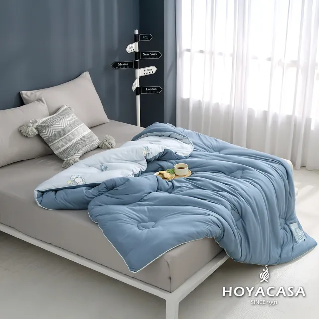 【HOYACASA  禾雅寢具】史努比聯名系列-韓系千層泡芙針織冬被(180x210cm)-多款任選  速達