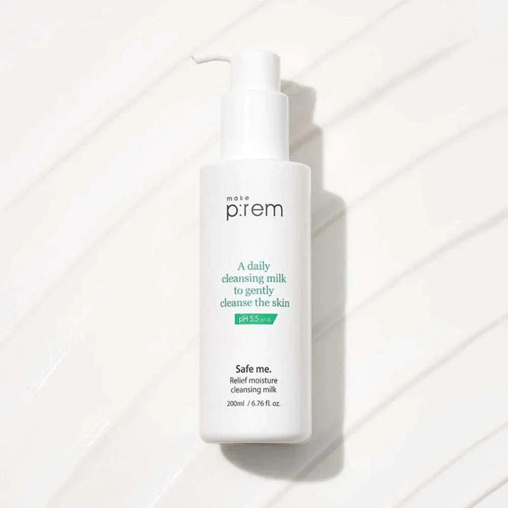 【make p:rem】make p:rem Safe me. 保濕卸妝乳 200ml
