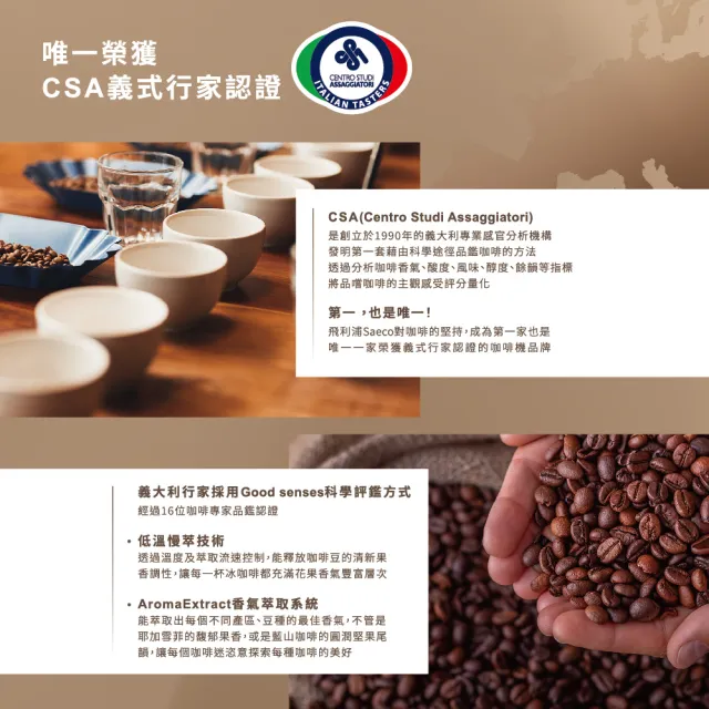 【Philips 飛利浦】LatteGo全自動義式咖啡機-曜光金(EP5544/80)＋黑皮小星旋鈕海星氣炸鍋-黑(NA110/00)