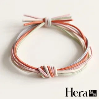 【HERA 赫拉】韓國森系ins風手工髮圈六入組 H115100705(森系 ins風 手工 髮圈 六入組)