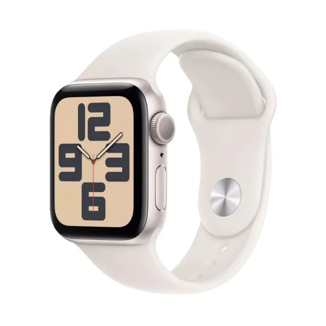 雙11好事成雙【Apple】Apple Watch SE2 40mm GPS 2023(鋁金屬錶殼)二入組