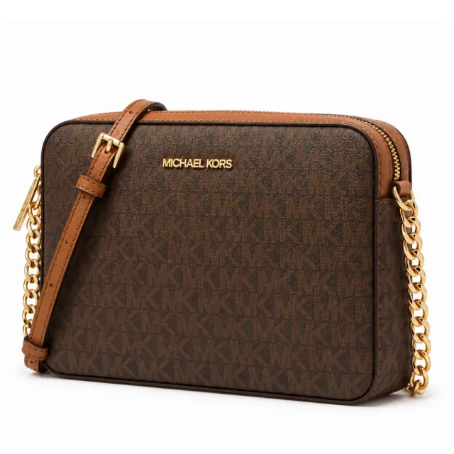 【Michael Kors】MK JET SET ITEM防刮皮革方形斜背相機包 MK斜背包(多款任選)