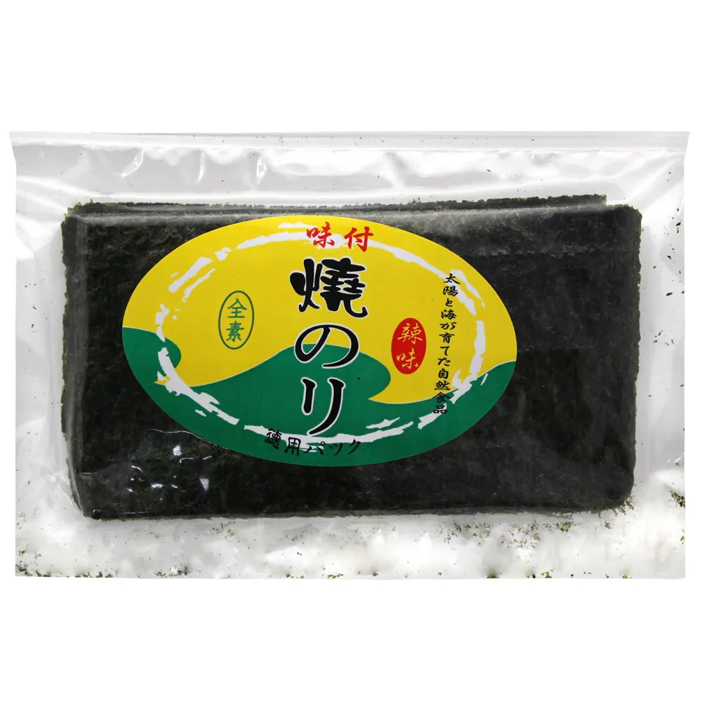 【雅瑪珂】味付半切海苔20枚-辛味(30g)