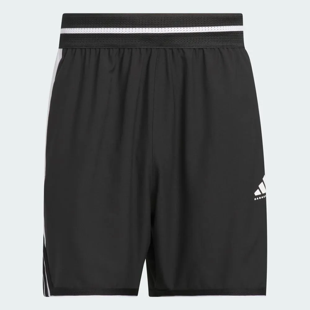 adidas 愛迪達】Crazylite Short 男短褲運動短褲籃球短褲黑吸濕排汗