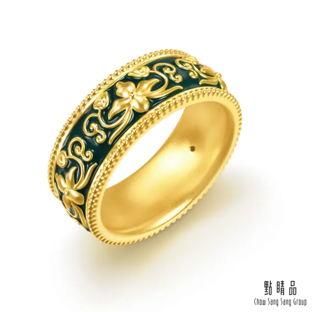 【點睛品】福綿藏韻 黃金戒指