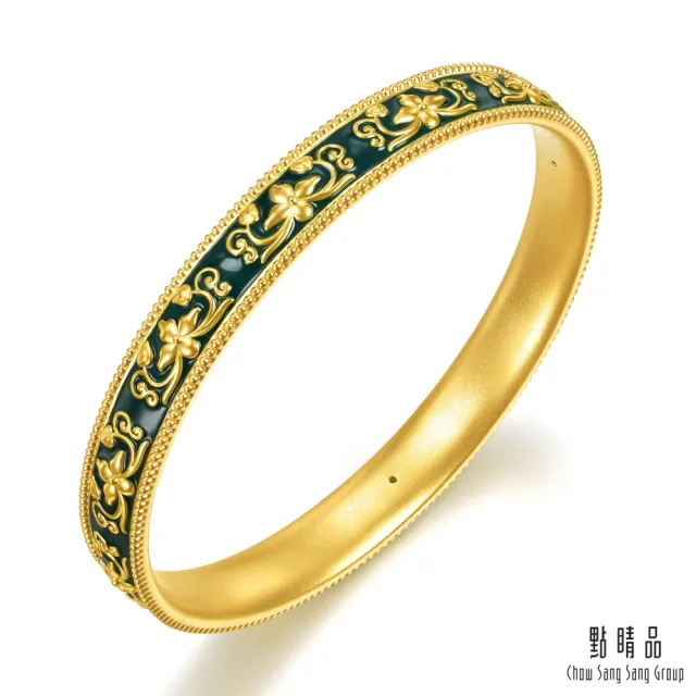 【點睛品】福綿藏韻 黃金手鐲