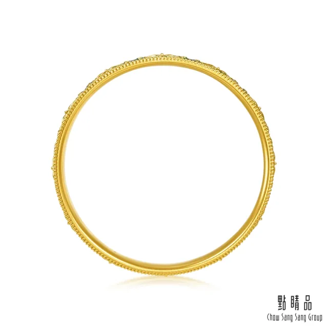 【點睛品】福綿藏韻 黃金手鐲