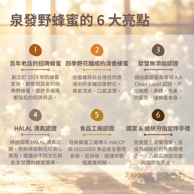 【CHYUANFA 泉發蜂蜜】輕巧分享組︱特選野蜂蜜隨手包10gx8包入 三盒組︱無添加驗證 台灣百年老店 蜂場直營