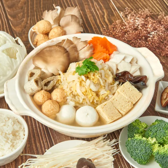 【serenity 祥和蔬食】酸白菜鍋*2份(1441g)_含運;素食年菜;年節料理;團圓飯