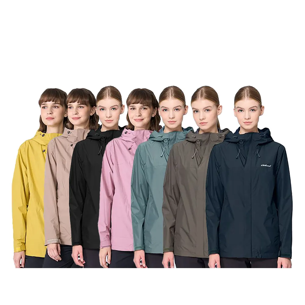 【Wildland 荒野】女20D輕薄防水高透濕機能外套-S-2L-W3907