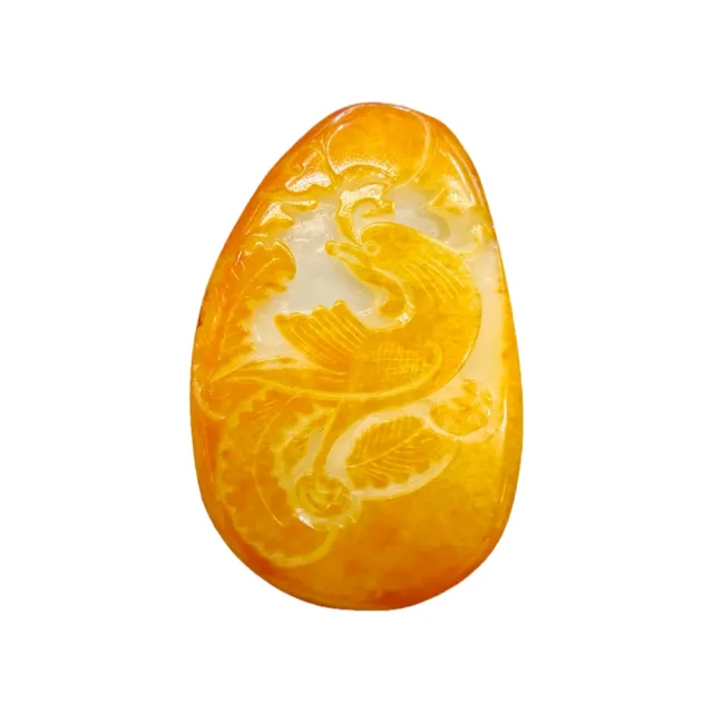 【藏古祥館】和田 鳳凰 SQF13  (宗教開運 和田玉)