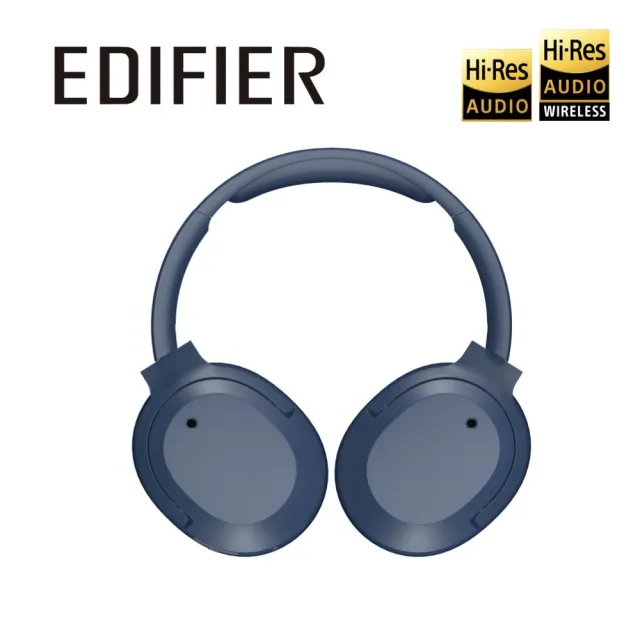 【EDIFIER】W820NB PLUS 無線降噪藍牙耳罩耳機（內建麥克風 AI 通話降噪｜Hi-Res 音質認證｜可折疊設計）