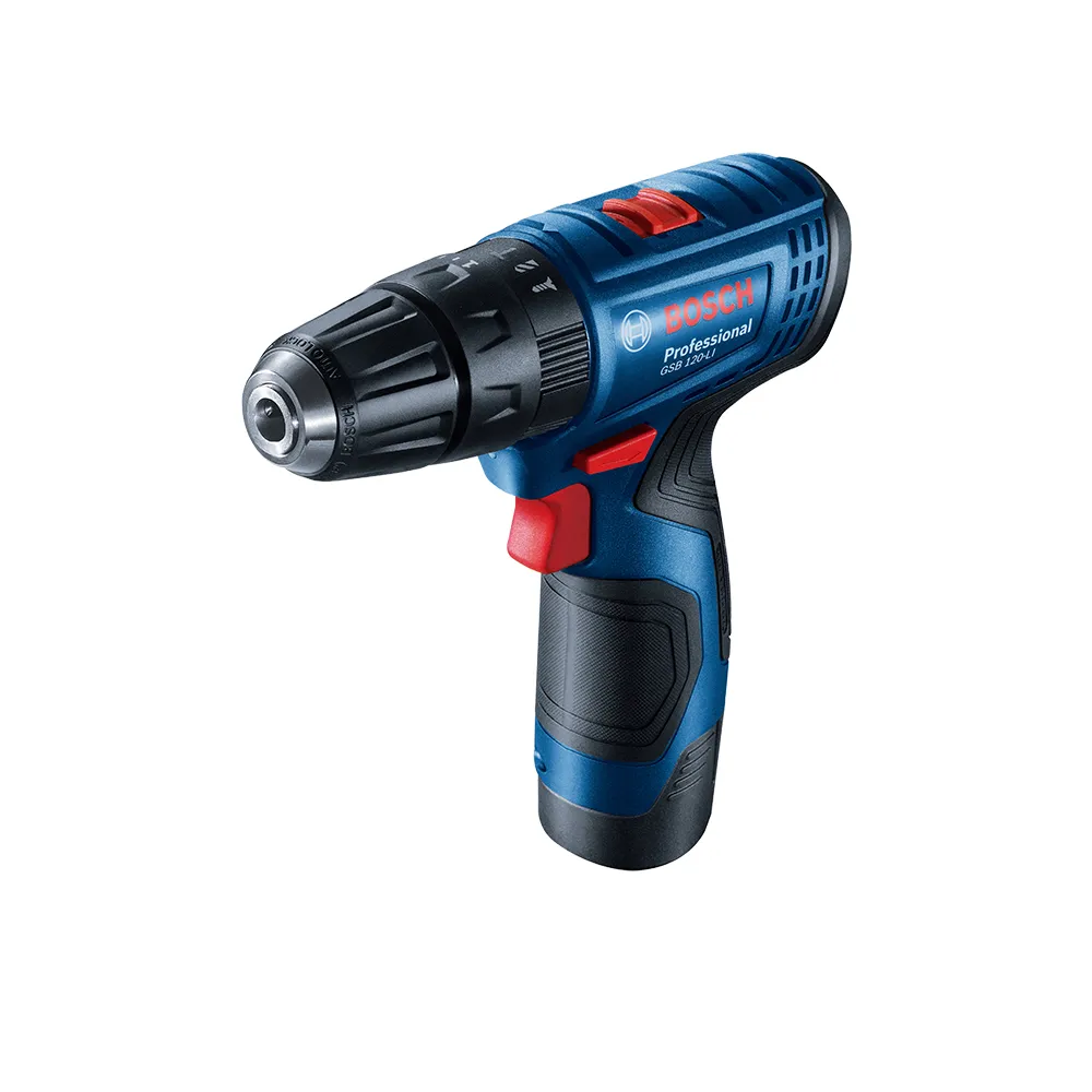 【BOSCH 博世】momo獨家 12V 鋰電震動電鑽起子機(GSB 120-LI)