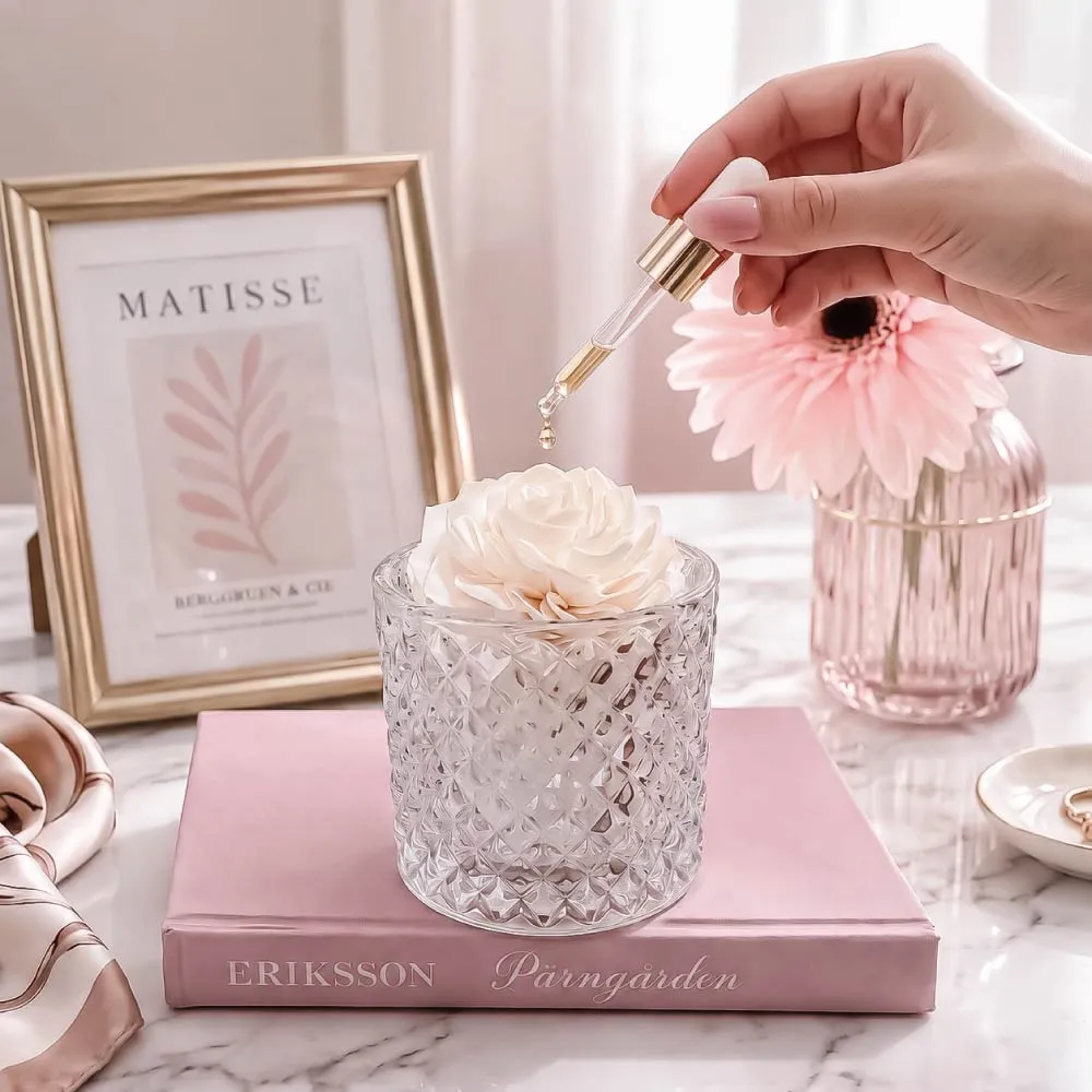 【The Forest 癒森林】野薔薇香氛擴香水晶禮盒含30ml品牌香氛油(送禮禮盒/居家香氛/生日禮物/香氛精油)