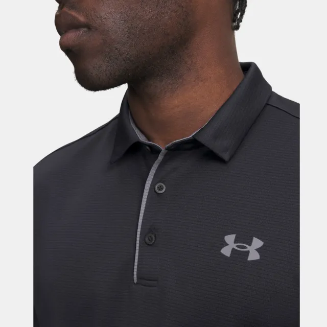 【UNDER ARMOUR】UA 男 高爾夫 短袖POLO衫 吸濕排汗 Tech(多色任選)