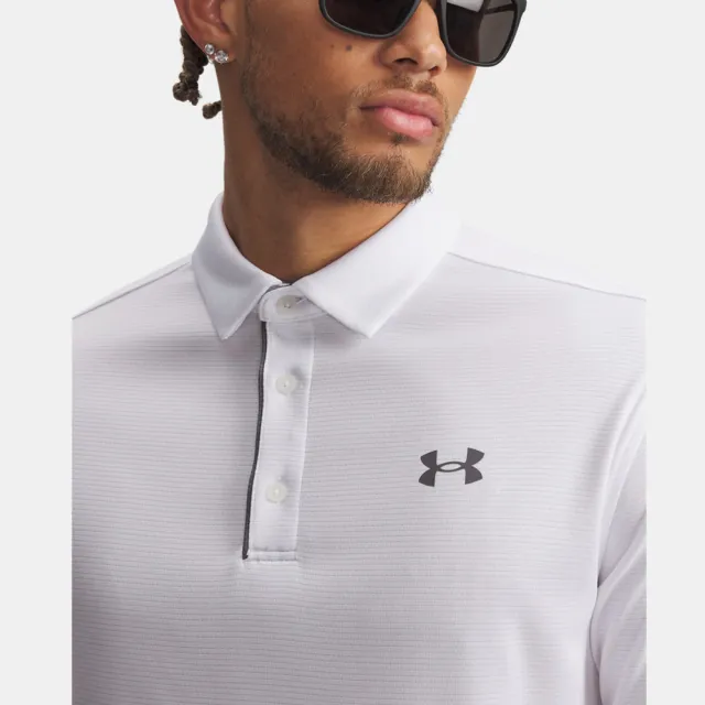 【UNDER ARMOUR】UA 男 高爾夫 短袖POLO衫 吸濕排汗 Tech(多色任選)